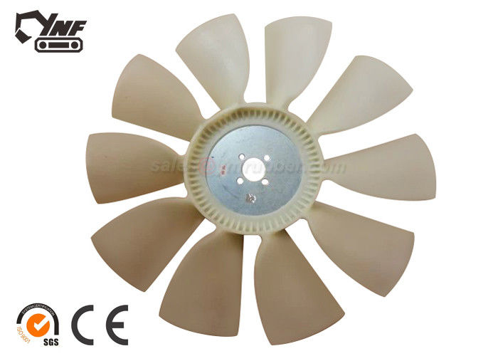 Excavator Engine Cooling Fan For High Efficiency S6K 10 Blades Fan