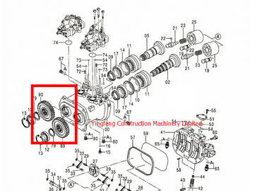 ซื้อ 3100993/3100994 อุปกรณ์ไฮดรอลิกปั๊มเกียร์ Hitachi Excavator Accessories online manufacture