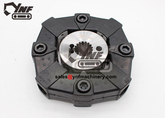 ซื้อ PC03-21C ข้อต่อรถขุดสำหรับ Komatsu ยางเหล็กยืดหยุ่น Black online manufacture