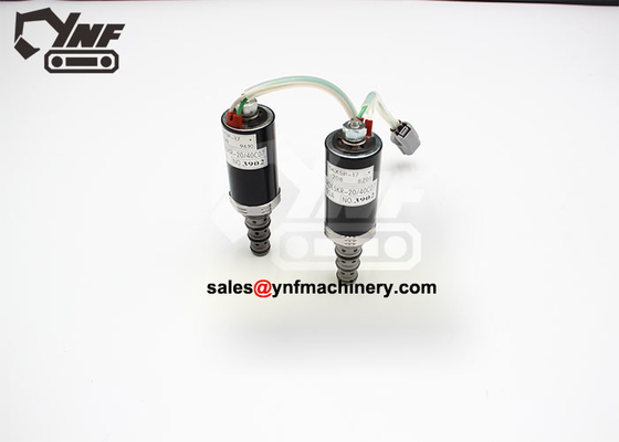 ซื้อ SK260 Excavator Electric Parts ไฮดรอลิกโซลินอยด์วาล์ว YN35V00052F1 online manufacture