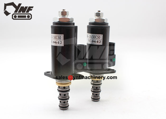 ซื้อ Holdwell Solenoid Valve Excavator ชิ้นส่วนไฟฟ้า YB35V00003F1 LC35V00004S005 สำหรับ E135SR online manufacture