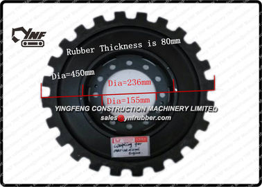 ซื้อ AA Type 270*¢24T Excavator Accessories Rubber Coupling For Excavator Diesel Engine online manufacture