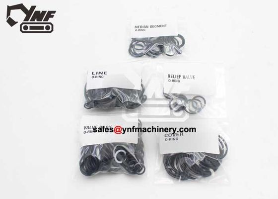 ซื้อ R160-7 ชุดประปาควบคุมหลัก 31N4-17110K คิตประปาเครื่องยนต์ไฮดรอลิกพาร์คเกอร์ Epdm O Ring Kit Kubota Cylinder Seal Kit online manufacture