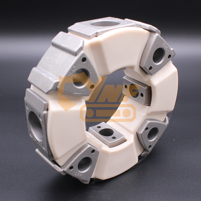 ซื้อ ข้อต่อแบบยืดหยุ่น YNF 40H สำหรับปั๊มไฮดรอลิกของรถขุด อะลูมิเนียม online manufacture