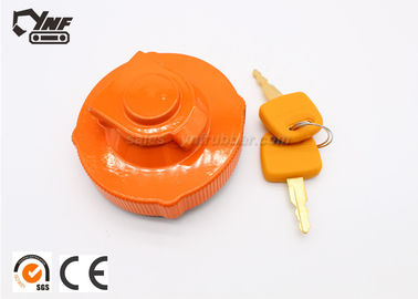 ซื้อ YNF02219 ชิ้นส่วนเครื่องยนต์ขุดเหล็กหล่อถังน้ำมันเชื้อเพลิงดีเซลฝาครอบสีส้ม online manufacture