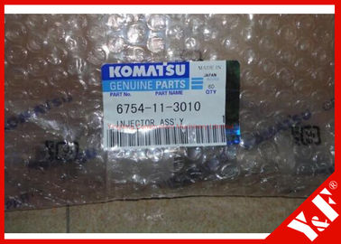 ซื้อ PC200-8 / PC220-8 / PC240-8 หัวฉีดน้ำมันเชื้อเพลิงของชิ้นส่วนเครื่องยนต์ Excavator สำหรับ Komatsu 6754-11-3010 online manufacture