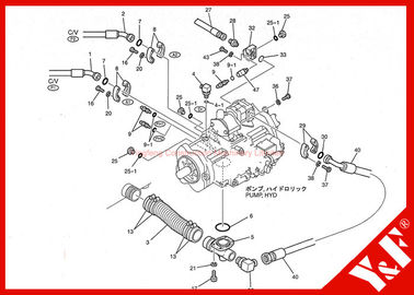 ซื้อ KOBELCO SENSOR PRESS LC52S00012P1 Excavator Accessories High Pressure Sensor online manufacture