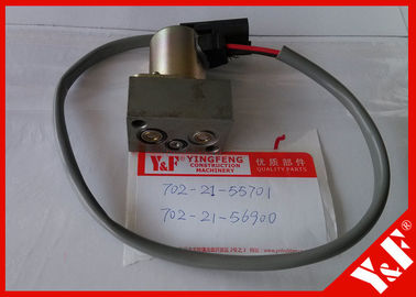 ซื้อ 702-21-55701 / 4148012 ชิ้นส่วนรถขุดโคมัตสุ PC200 - 7 ไฮดรอลิกหลักปั๊มโซลินอยด์วาล์ว online manufacture