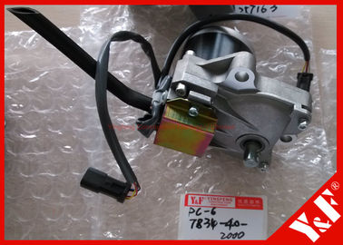 ซื้อ 7834-40-2000 / 7834-40-2001 Komatsu Excavator Parts Throttle motor for PC200 - 6 online manufacture