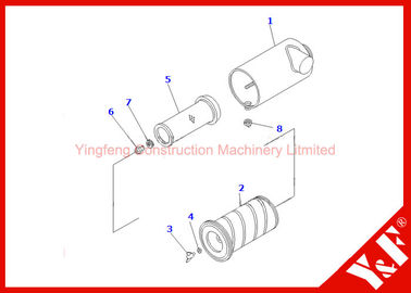 ซื้อ Durable Excavator Parts Air Cleaner Assy 6206 - 83 - 7510 600 -181 - 6050 600 - 181 - 6540 online manufacture