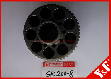 Kobelco Excavator อะไหล่กระบอกสูบบล็อกสำหรับ SK200-8 Travel Motor