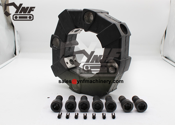 PC02-1AR ข้อต่อรถขุดสำหรับ Komatsu Air Compressor Coupling แบบยืดหยุ่น