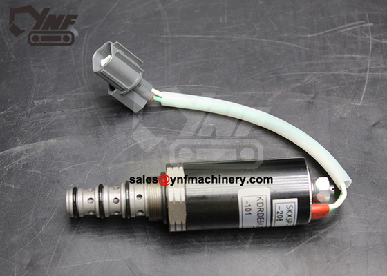 SK295-8 รถขุดหมุนโซลินอยด์วาล์วไฮดรอลิกอะไหล่ YN35V00047F1