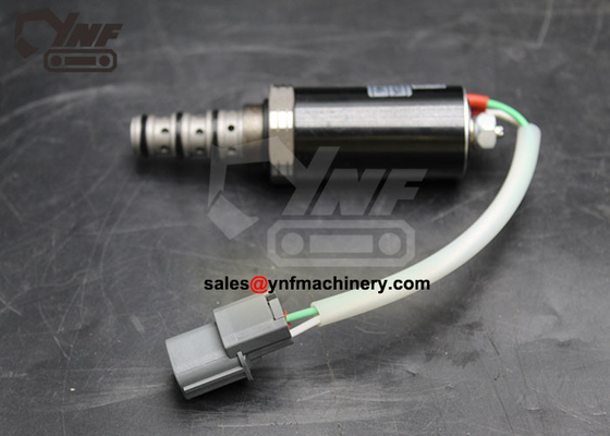 SK295-9 รถขุดหมุนโซลินอยด์วาล์วเหมาะกับ Kobelco YN35V00047F2 YN35V00048F2