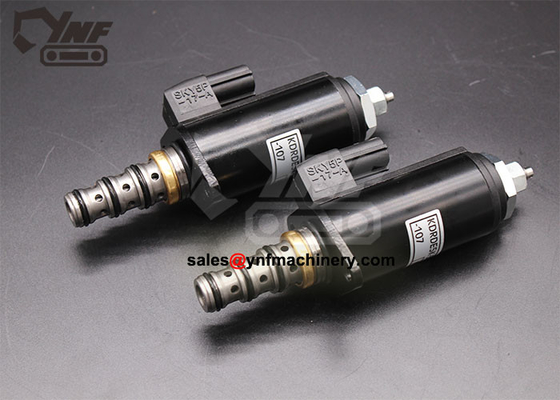โซลินอยด์วาล์วสำหรับ SK130 Kobelco Excavator 436U1453S11 2436U2590F2