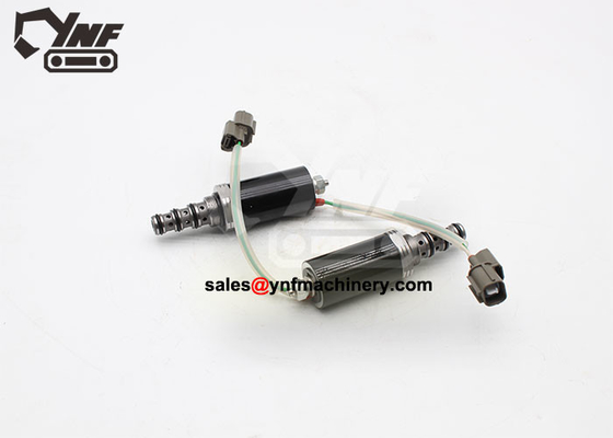SK200-6 Excavator Solenoid Valve สำหรับ Kobelco Hydraulic Pump Excavator Parts YN30V00025F1