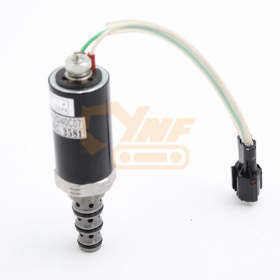 YNF อะไหล่ซอลีนอยด์ไฮดรอลิก วาล์ว R220-7 R210-7 SKX5P-17-208 สําหรับเครื่องขุด KDRDE5K-20/40C07-109