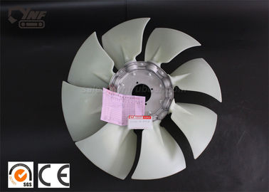 EC210B YNF00953 ชิ้นส่วนเครื่องยนต์ขุดความเร็วสูงหม้อน้ำพัดลมใบมีดคูลเลอร์