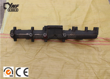 มืออาชีพชิ้นส่วนเครื่องยนต์ขุดสแตนเลสหล่อท่อไอเสีย Manifold 6D14 6D16