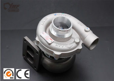 เทอร์โบชาร์จเจอร์เครื่องยนต์เหล็กสีเงิน YNF02436 Komatsu PC300-5-6 6D108