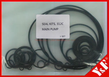เครื่องจักรกลก่อสร้างชิ้นส่วนปั๊มไฮดรอลิกอุปกรณ์ขุดเจาะชุดซีล 312c