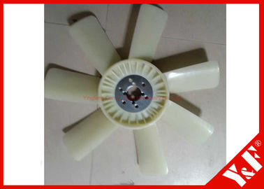 เครื่องจักรก่อสร้าง D31 ใบพัดลมระบายความร้อนด้วยพลาสติกสำหรับ Komatsu Engine Spare Parts