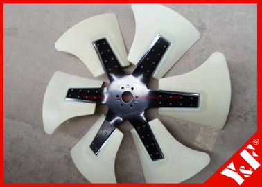 D65 6D125 ใบพัดลมระบายความร้อน 600-635-7850 สำหรับ Komatsu PC300-6 PC400-6 อะไหล่รถขุด
