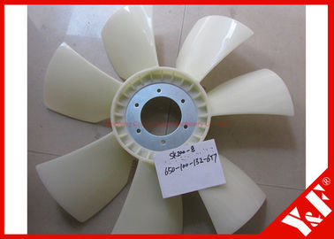 VHS163063000 OEM KOBELCO J05E ใบพัดลมระบายความร้อนสำหรับ SK200-8 SK250-8 พร้อมใบมีด 6 ใบ 7 ใบ