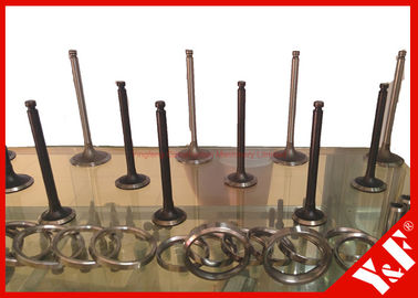 วาล์วเครื่องยนต์ 4D105 S4D105 สำหรับวาล์วทางเข้าเครื่องยนต์และวาล์วทางออกของชิ้นส่วนเครื่องยนต์ Excavator